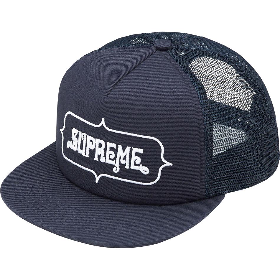 Sombreros Supreme Highest Mesh Back 5-Panel Azul Marino | Supreme 499LH